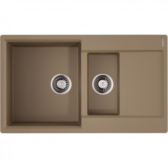Мойка OMOIKIRI DAISEN-86-2-CA Artgranit/карамель Мойка OMOIKIRI DAISEN-86-2-CA Artgranit/карамель