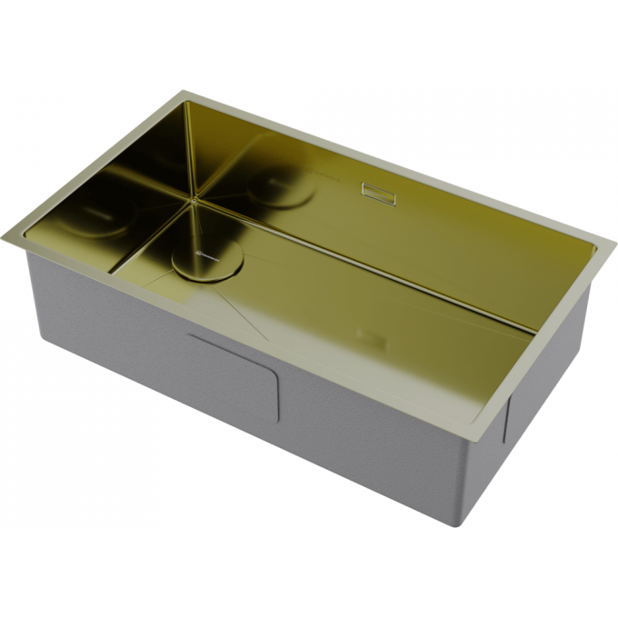 Мойка OMOIKIRI TAKI 74-U/IF-L-LG Side нерж.сталь/светлое золото 4997472