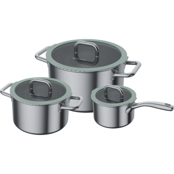 Набор посуды OMOIKIRI TAKARA SET OL/olive Набор посуды OMOIKIRI TAKARA SET OL/olive